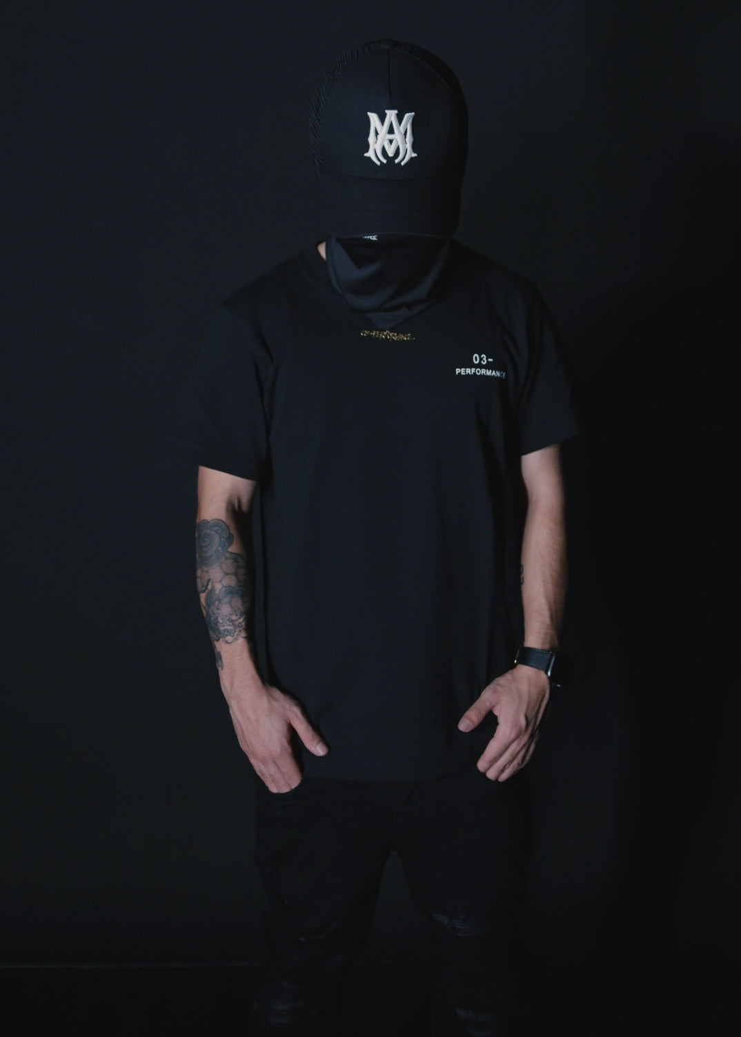 03- Logo Tee - black