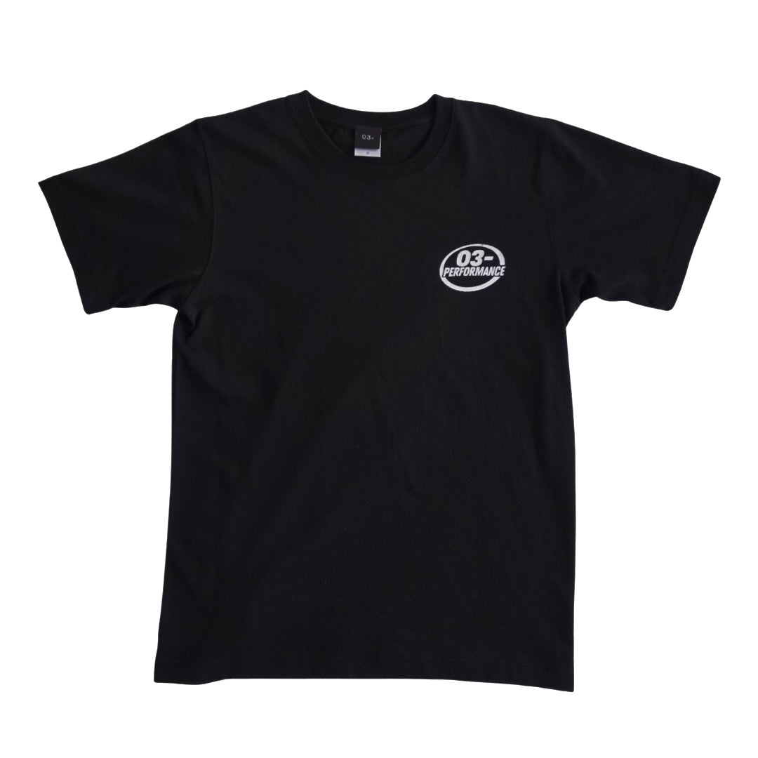 03- Round Logo Tee Black