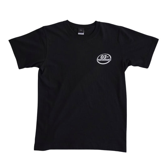 03- Round Logo Tee Black